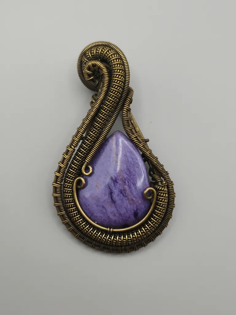 Pendentif Aztèque -Ecaille de Quetzalcoatl 4-