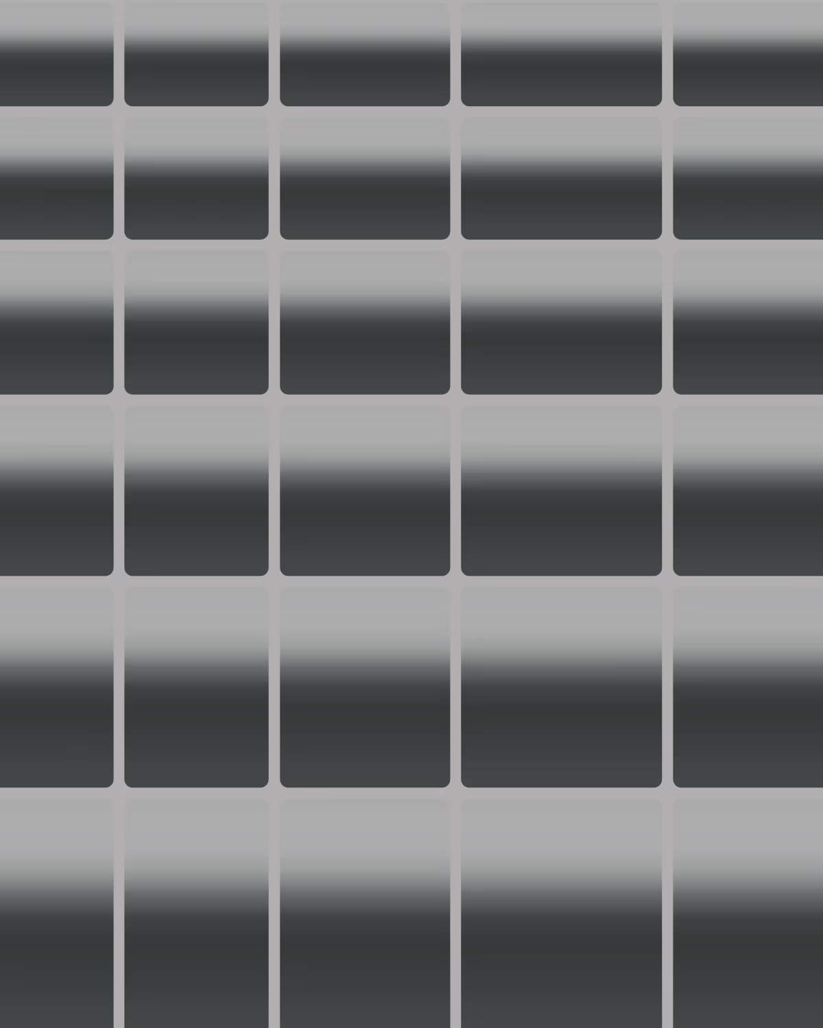 Dense grid of rounded rectangles with alternating gradient fills, creating a tiled mosaic with subtle tonal variation across rows and columns.