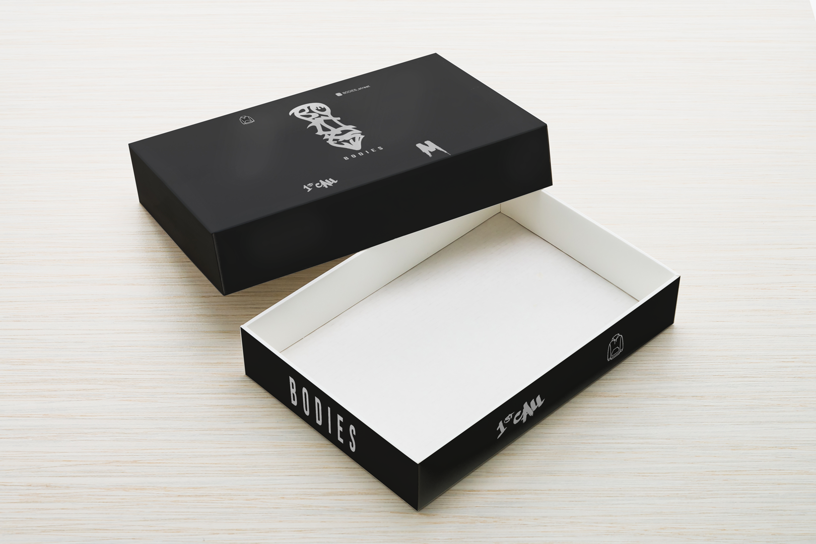 image of branding materials (for a graphic design studio)