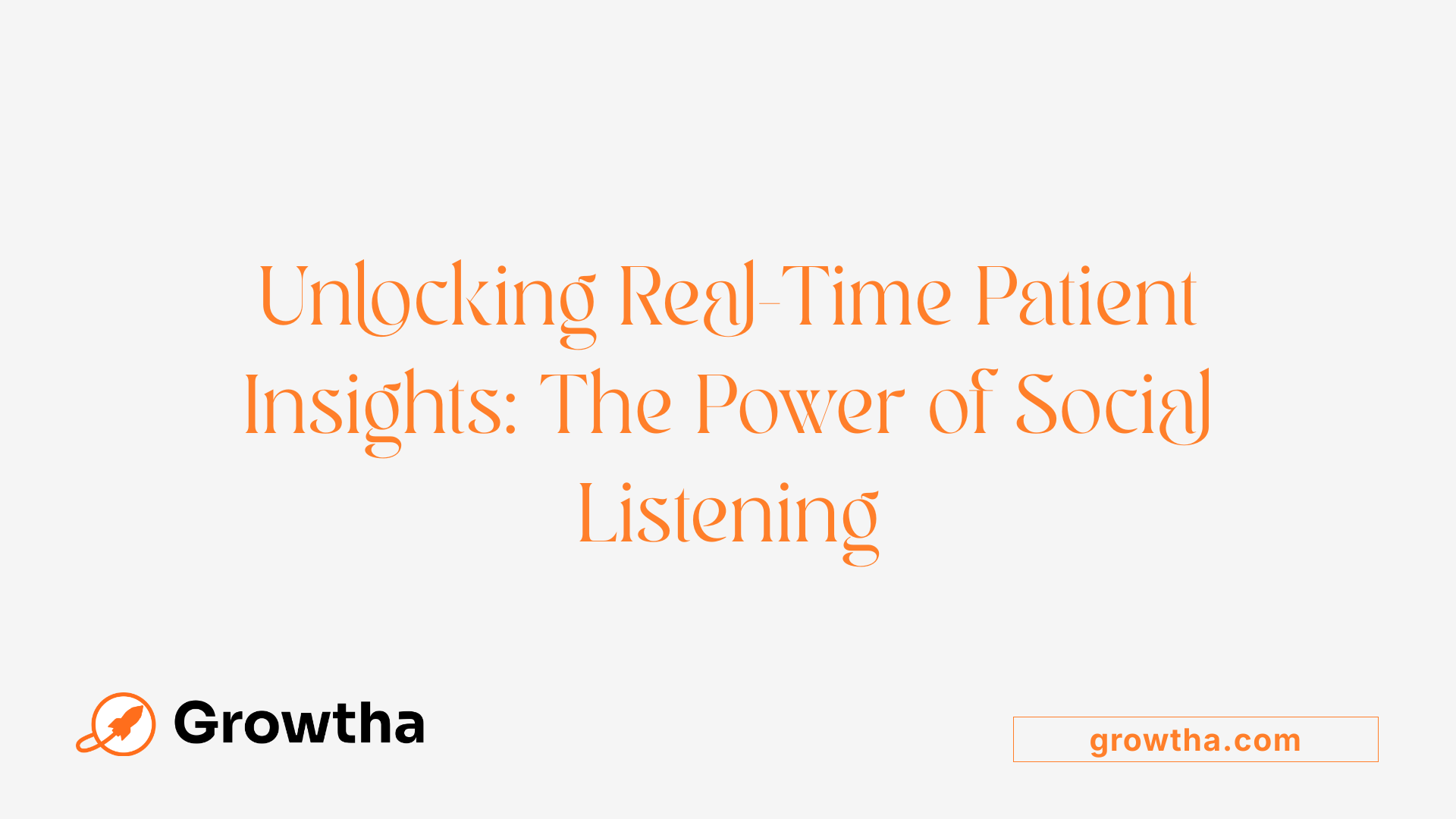 Unlocking Real-Time Patient Insights: The Power of Social Listening