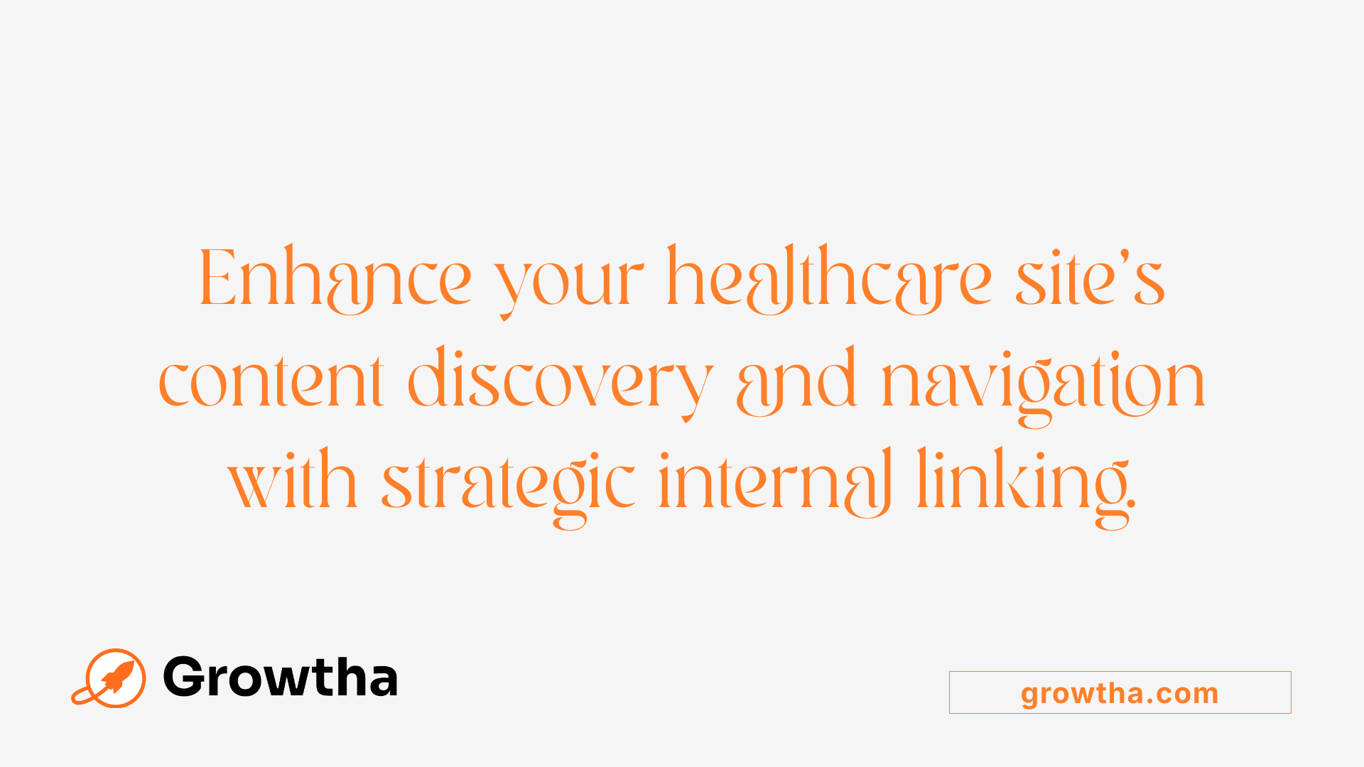 Enhance your healthcare site's content discovery and navigation with strategic internal linking.
