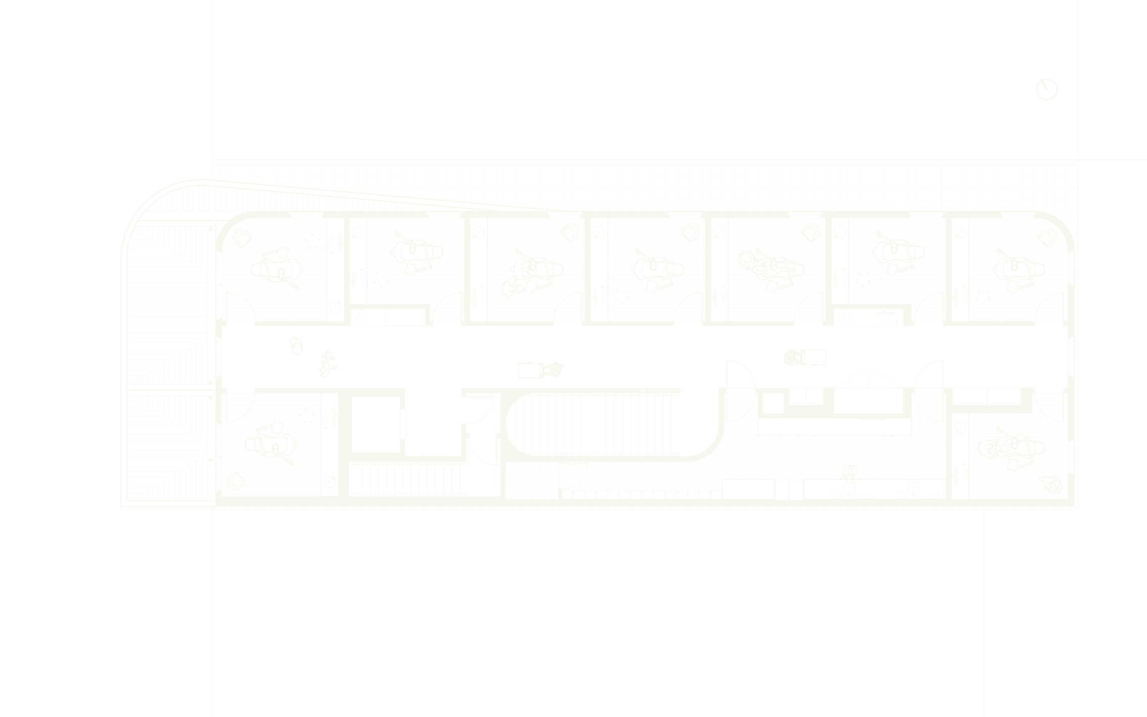 A first floor plan for Tooth Fairy Dental in Te Puke.