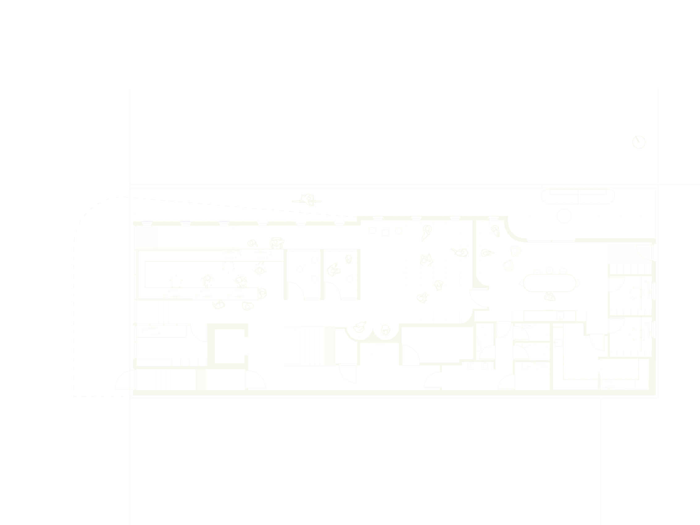 A ground floor plan for Tooth Fairy Dental Te Puke. 