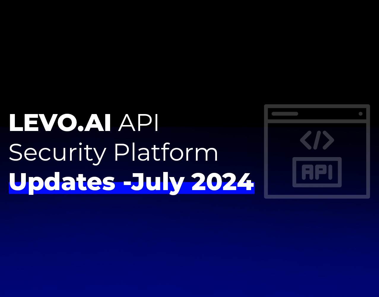 Levo.ai API Security Platform Feature Updates - July 2024
