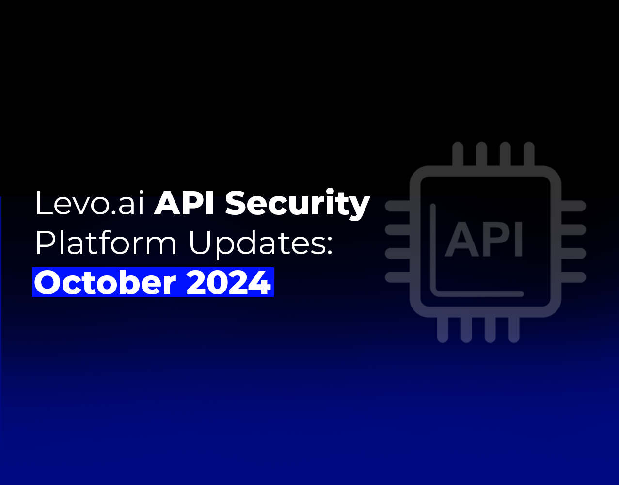 Levo.ai API Security Platform Updates October 2024