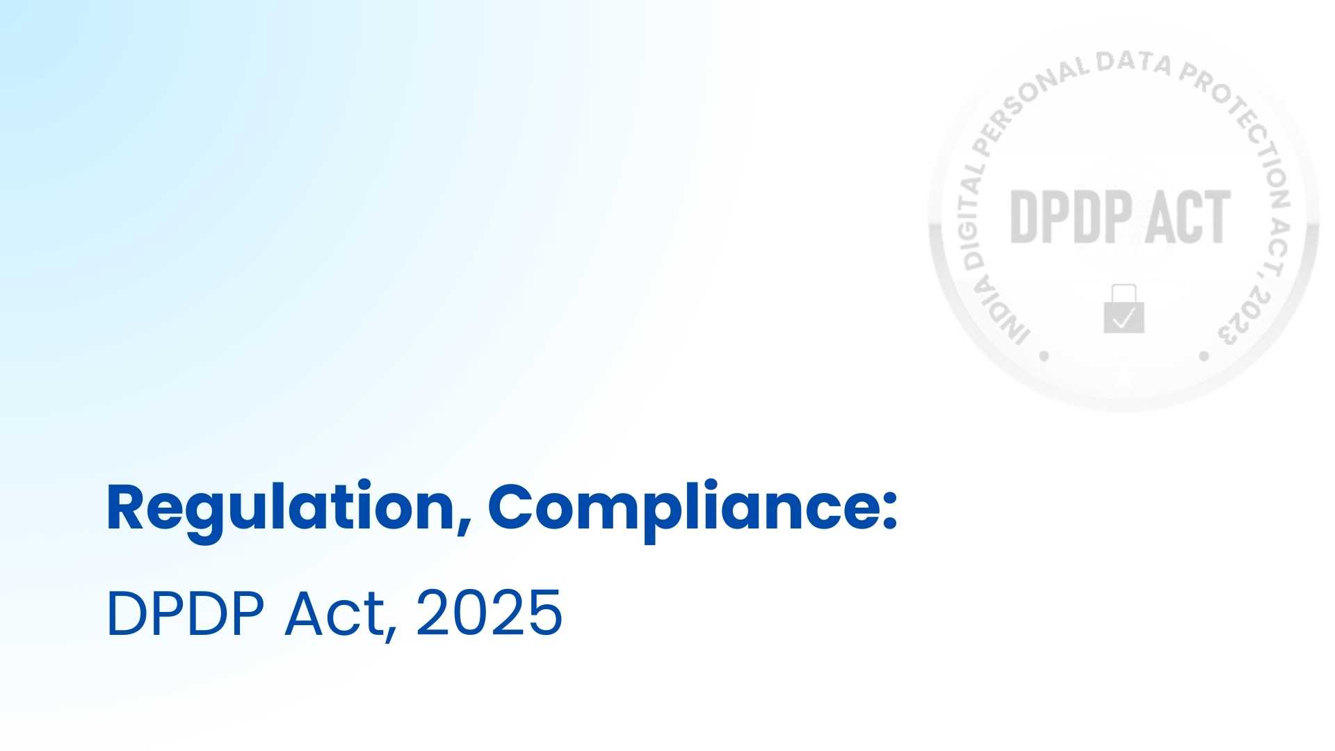 DPDP India 2025 Handbook