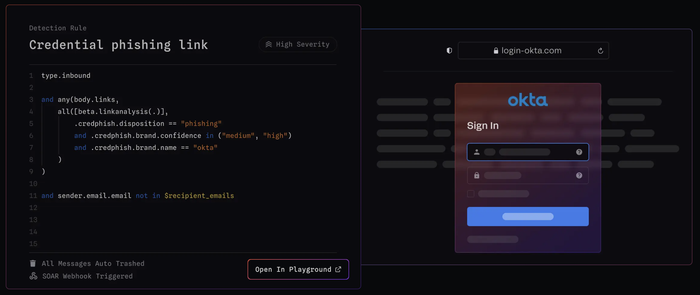 Detecting Credential Phishing using Deep Learning + MQL · Blog · Sublime Security