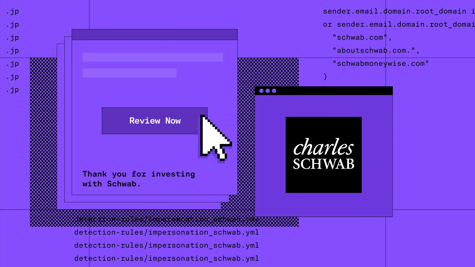 Credential phishing Charles Schwab account holders with 2FA bypass · Blog · Sublime Security