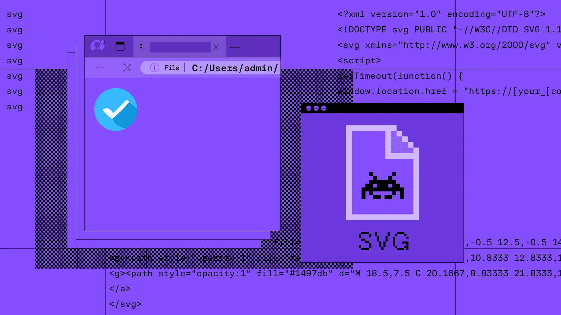 Scripting Vector Grifts: SVG phishing with smuggled JS and adversary in the middle tactics · Blog · Sublime Security