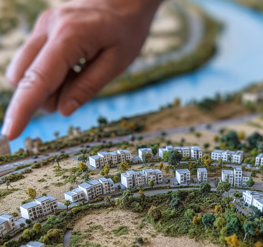 Vaal River City topographic map 