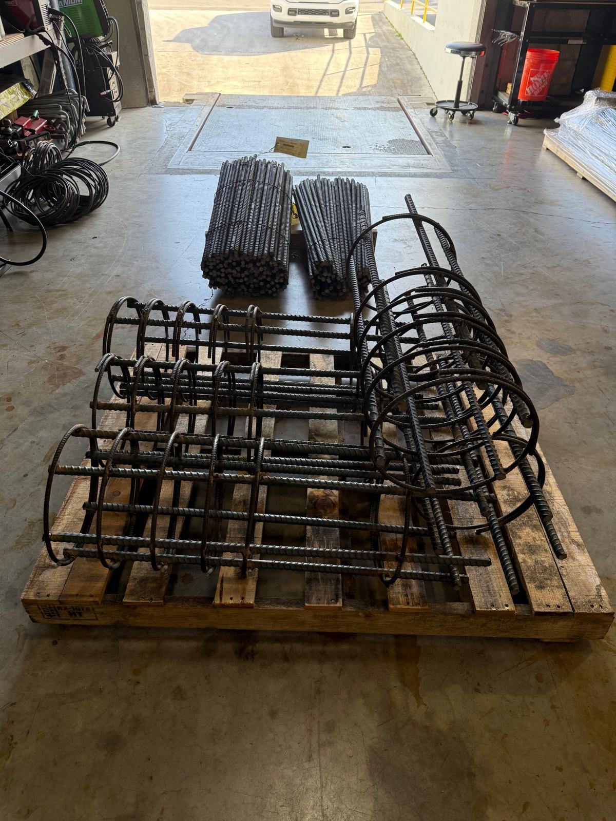 aluminum pole attachment fabrication