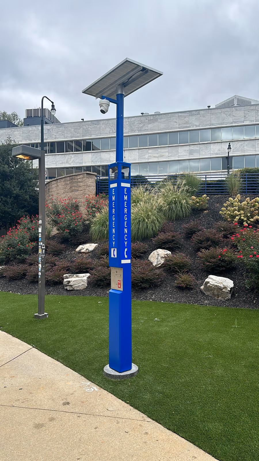 Blue Light Towers