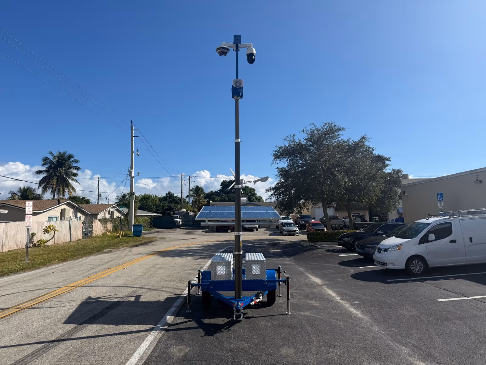 Mobile security trailer