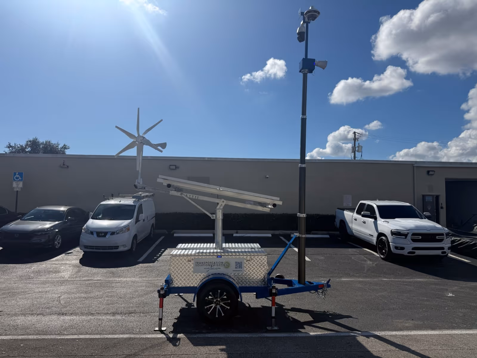 Mobile security trailer
