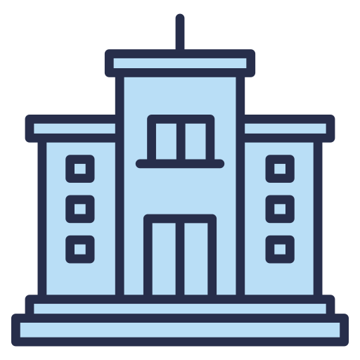 Institutional building