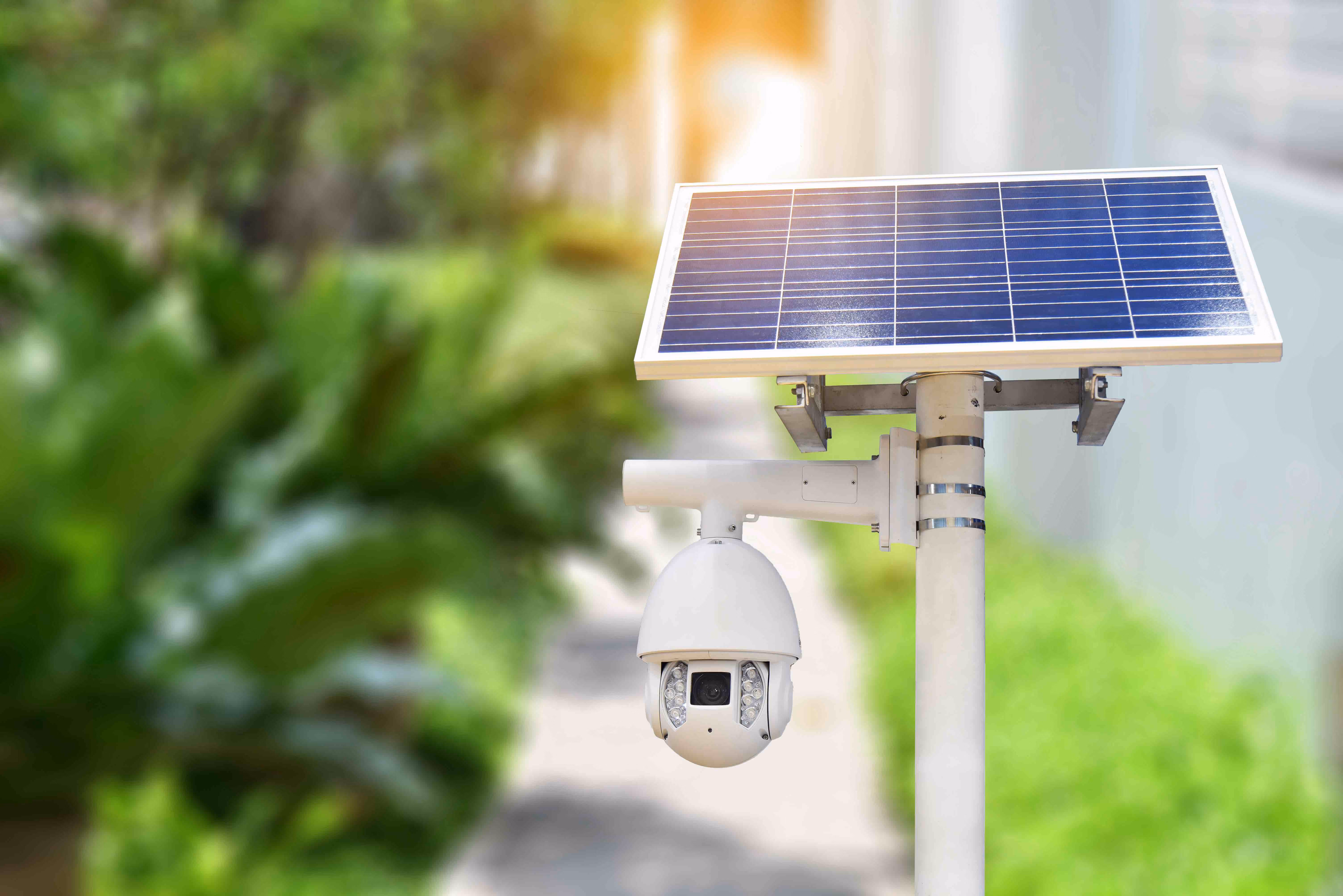 solar security camera