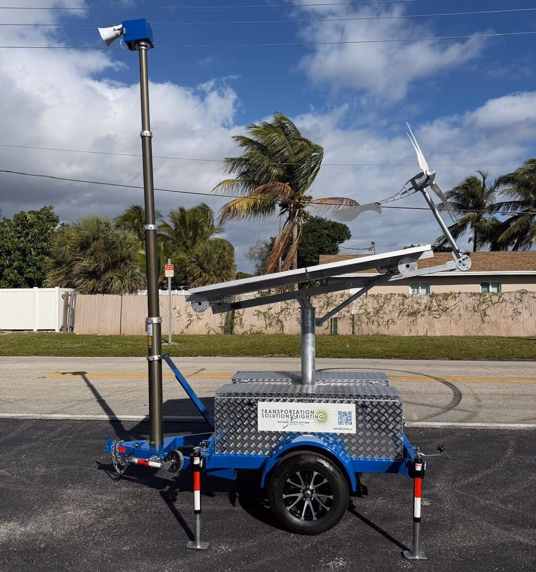 Mobile security trailer