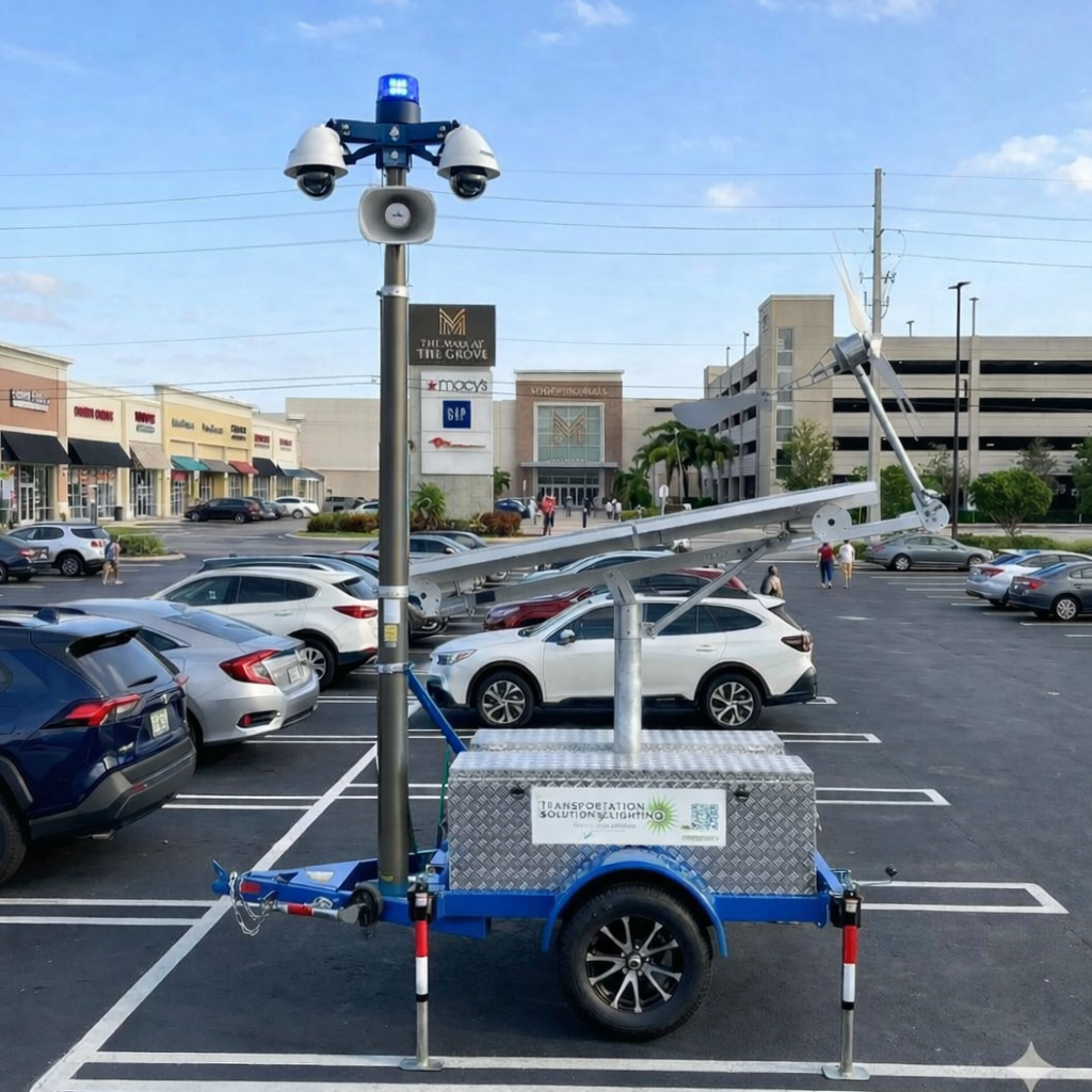 Mobile security trailer