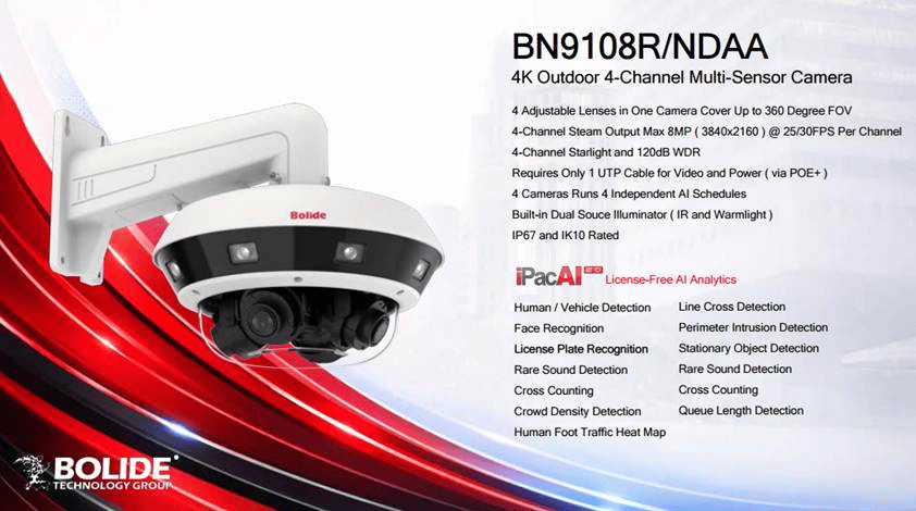 4K 4-Channel Multi-Sensor