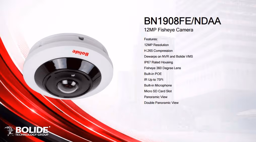 12MP Fisheye Camera