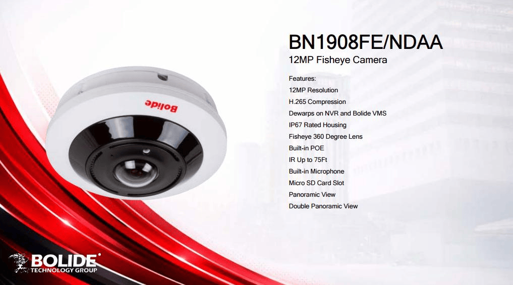 12MP Fisheye Camera