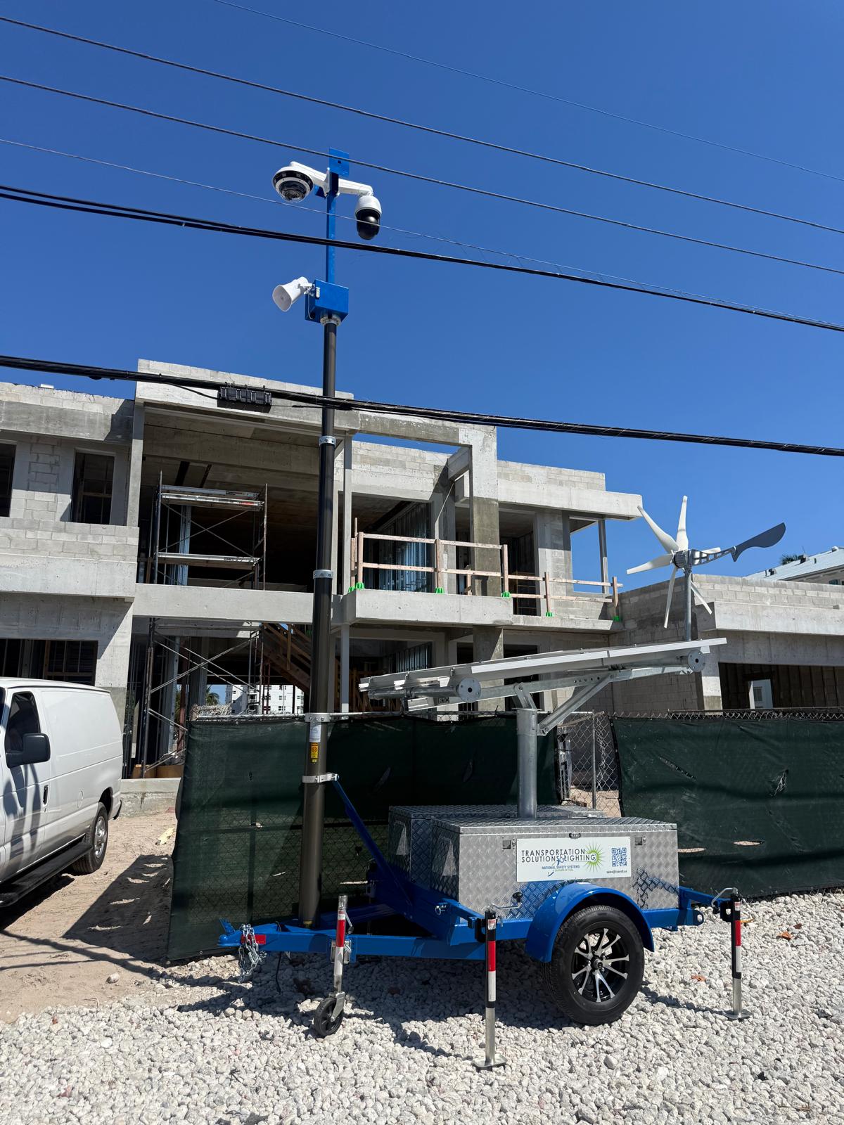 Mobile security trailer