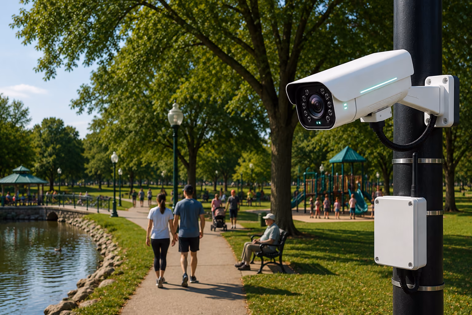 24/7 Recording Solar Camera with Smart AI Analytics