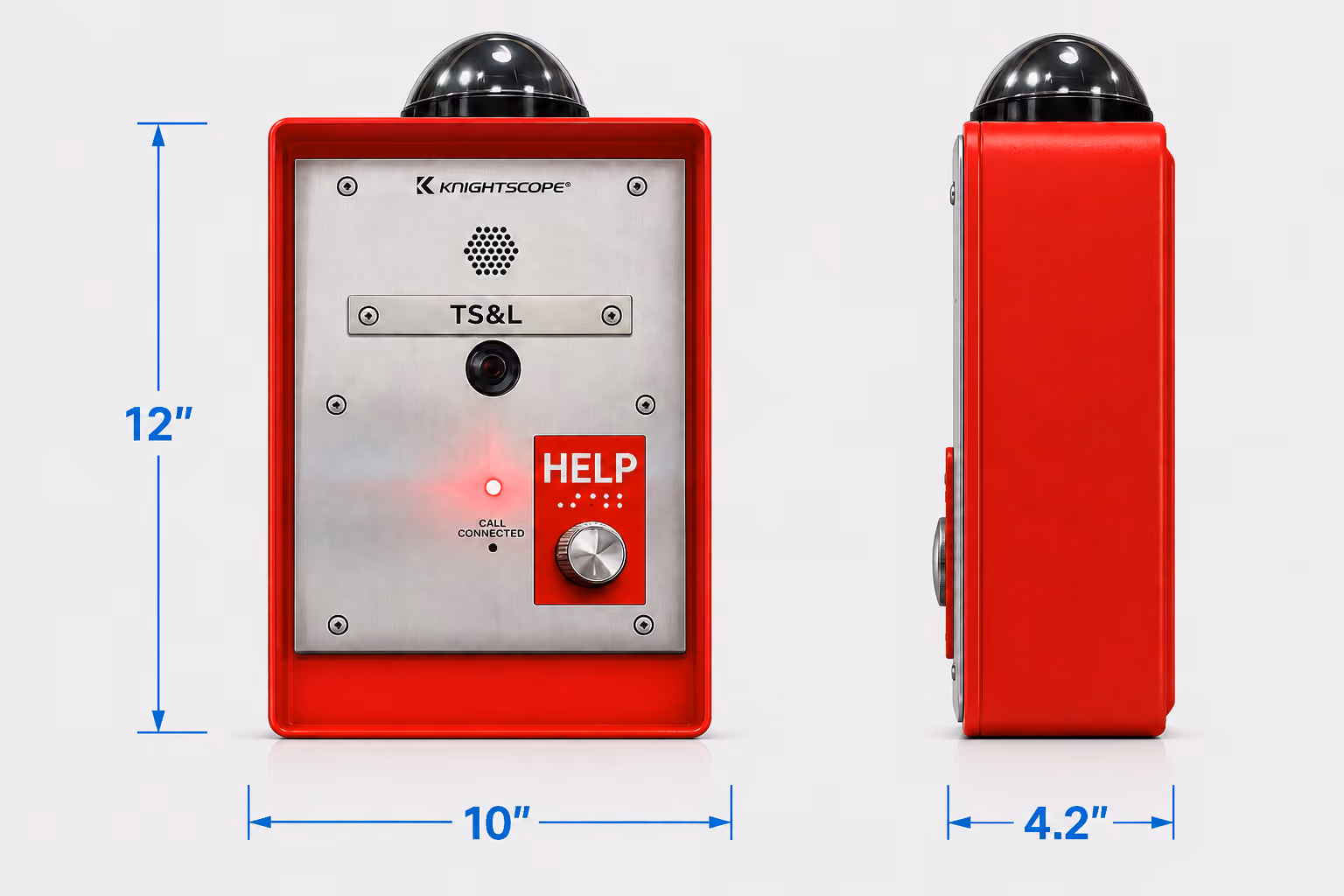 k1 mini emergency call box dimensions