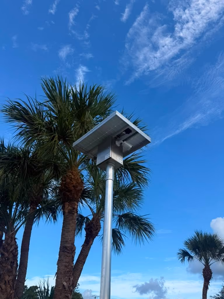 Solar Surveillance Trailer