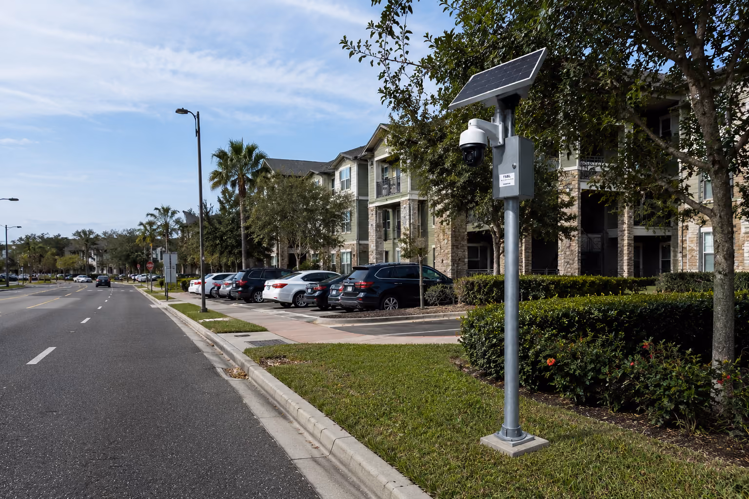 Motion-Based Solar Camera with Live Viewing