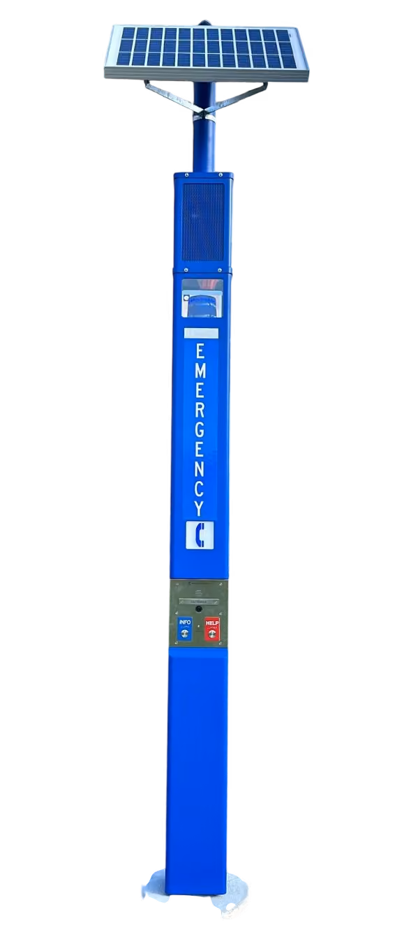 Blue Light Emergency Tower