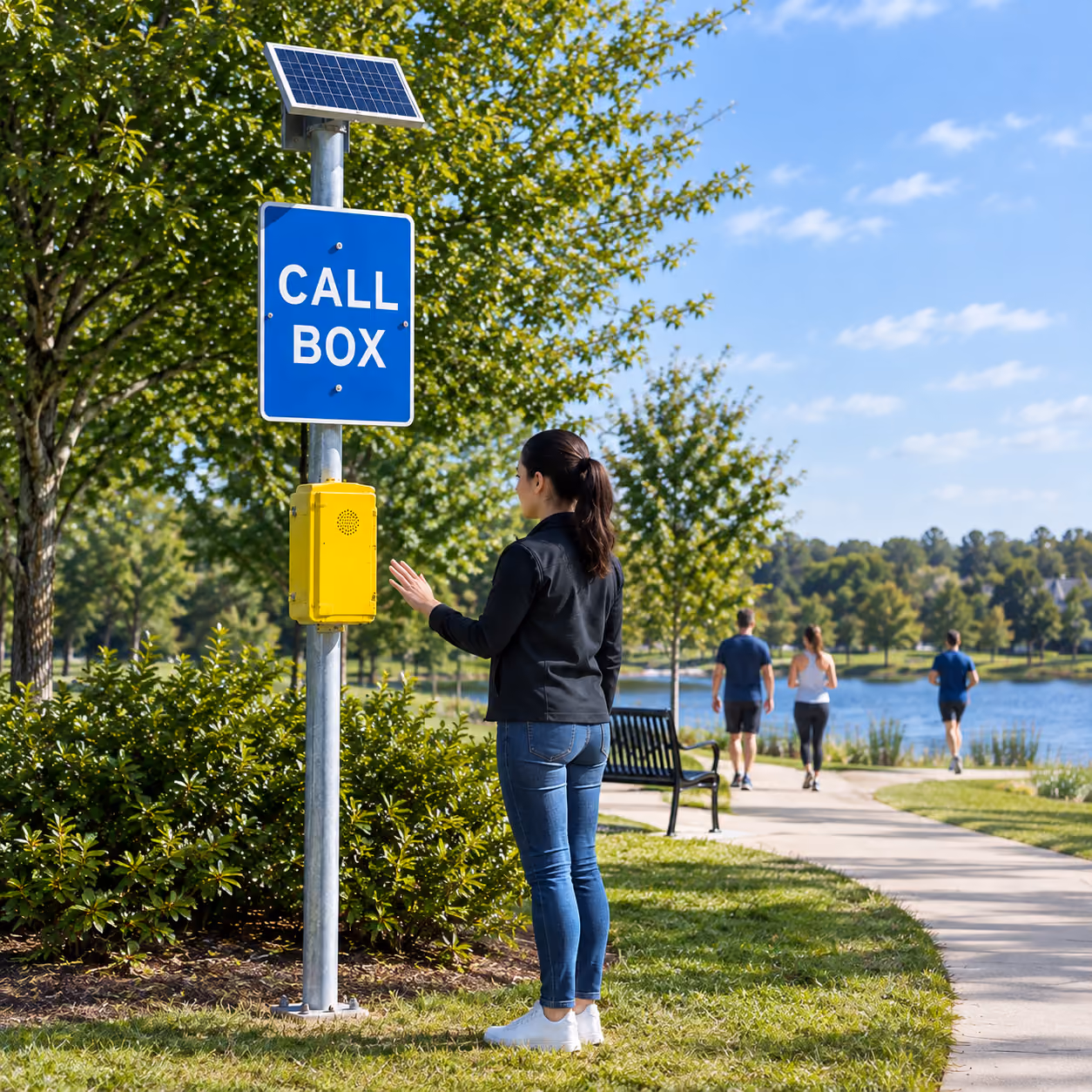 Leady access the call box