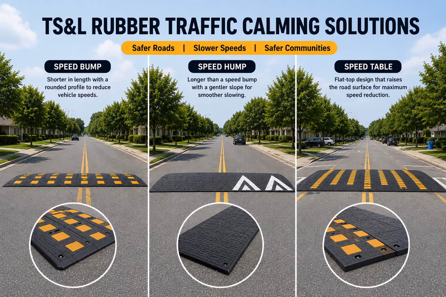 Speed Bump, Speed Hump, or Speed Table?