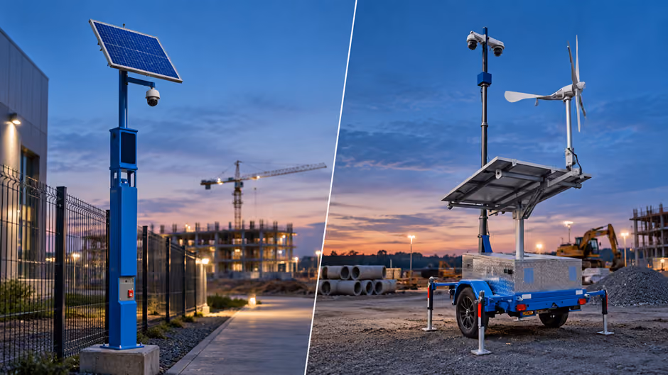 Blue Light Emergency Towers By TS&L