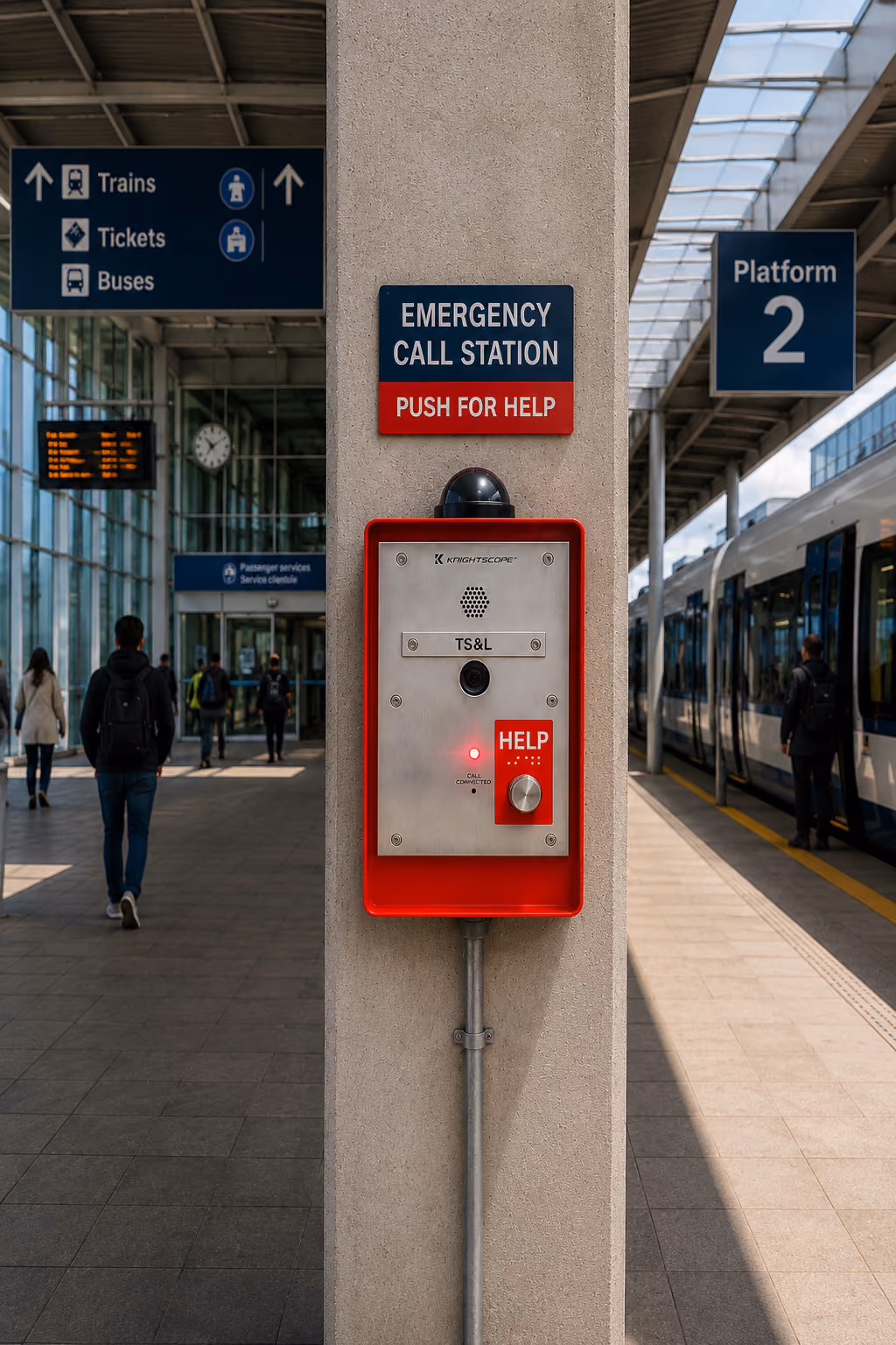 K1 mini emergency call box