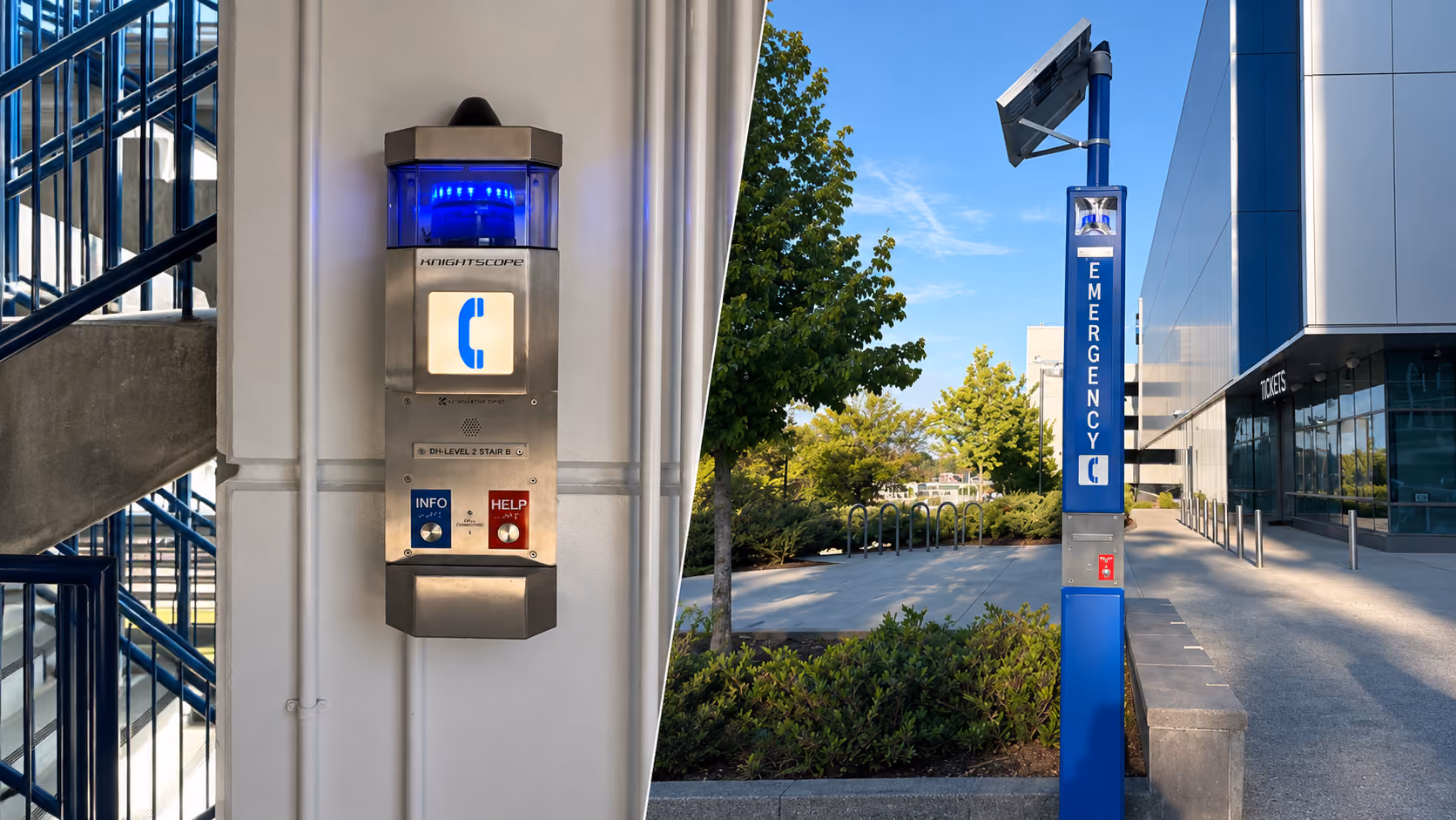 Indoor Emergency Phones: When a Compact E-Phone Beats a Full Blue Light Tower