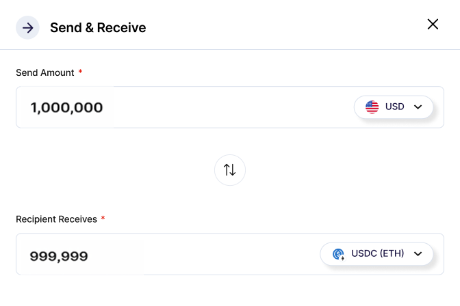 Enable faster and cheaper cross-border business payments, backed by the reliability of stablecoin.