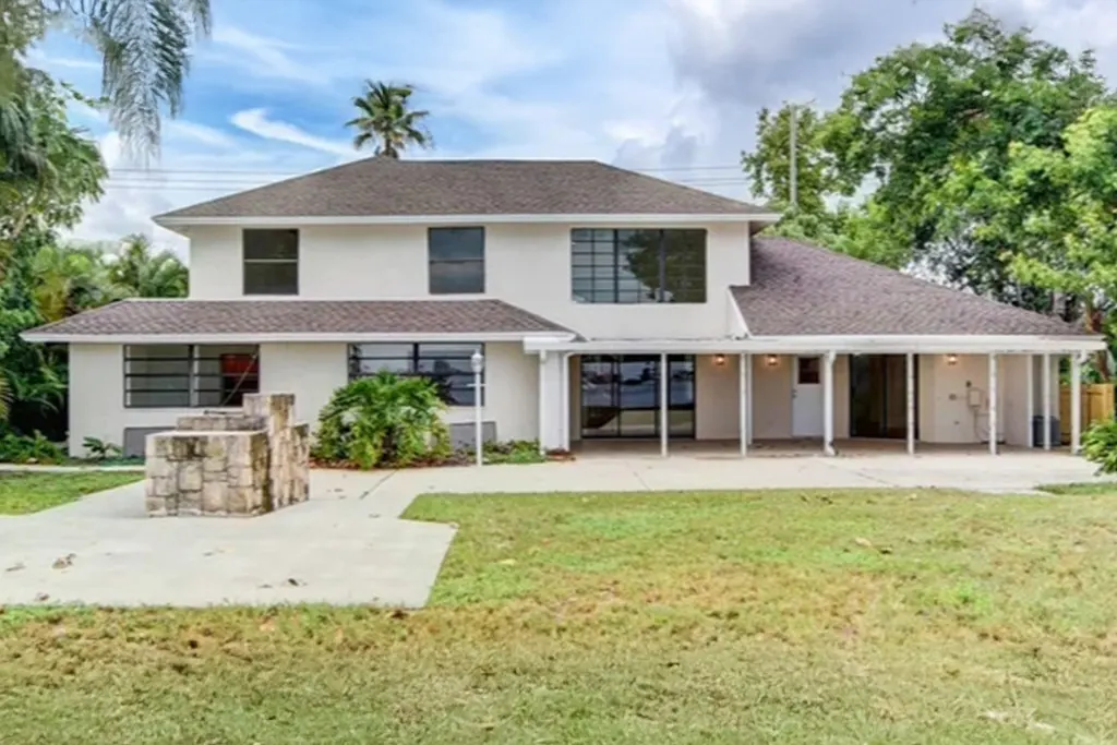 home after siding replacement