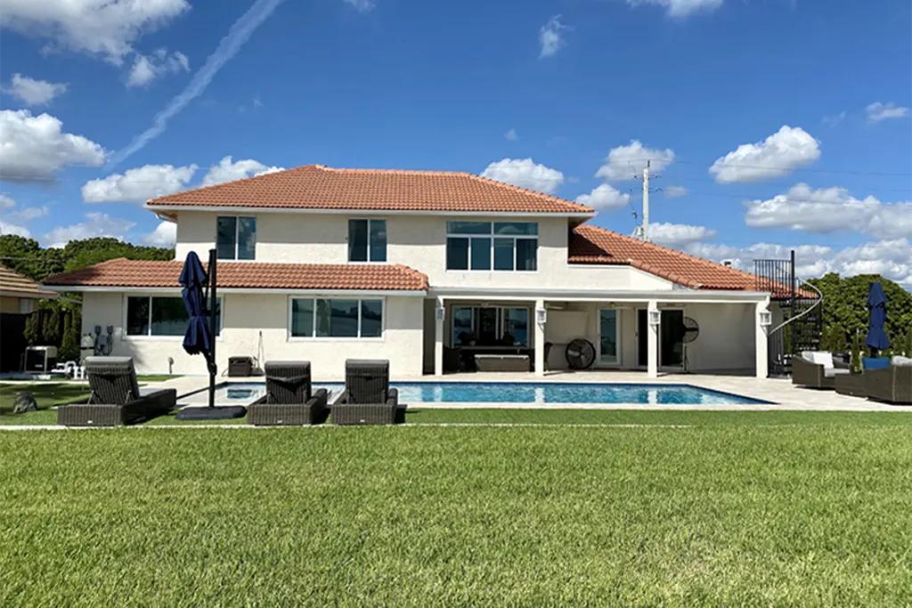 home before siding replacement