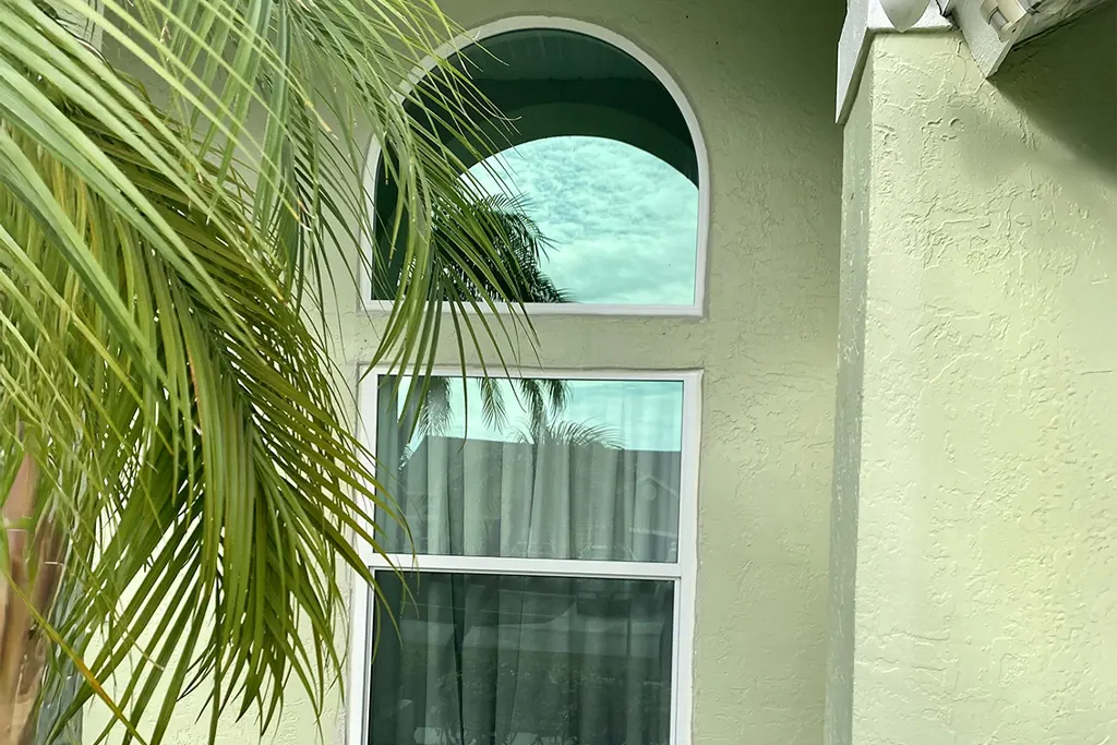 home before siding replacement