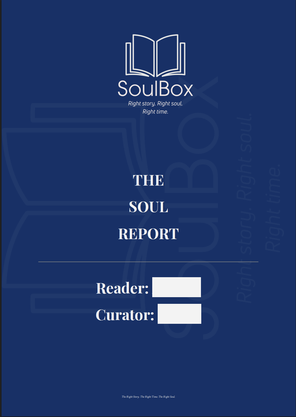Soul Report slide 1