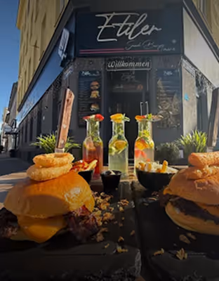Etiler Smash Burger Restaurant Wien
