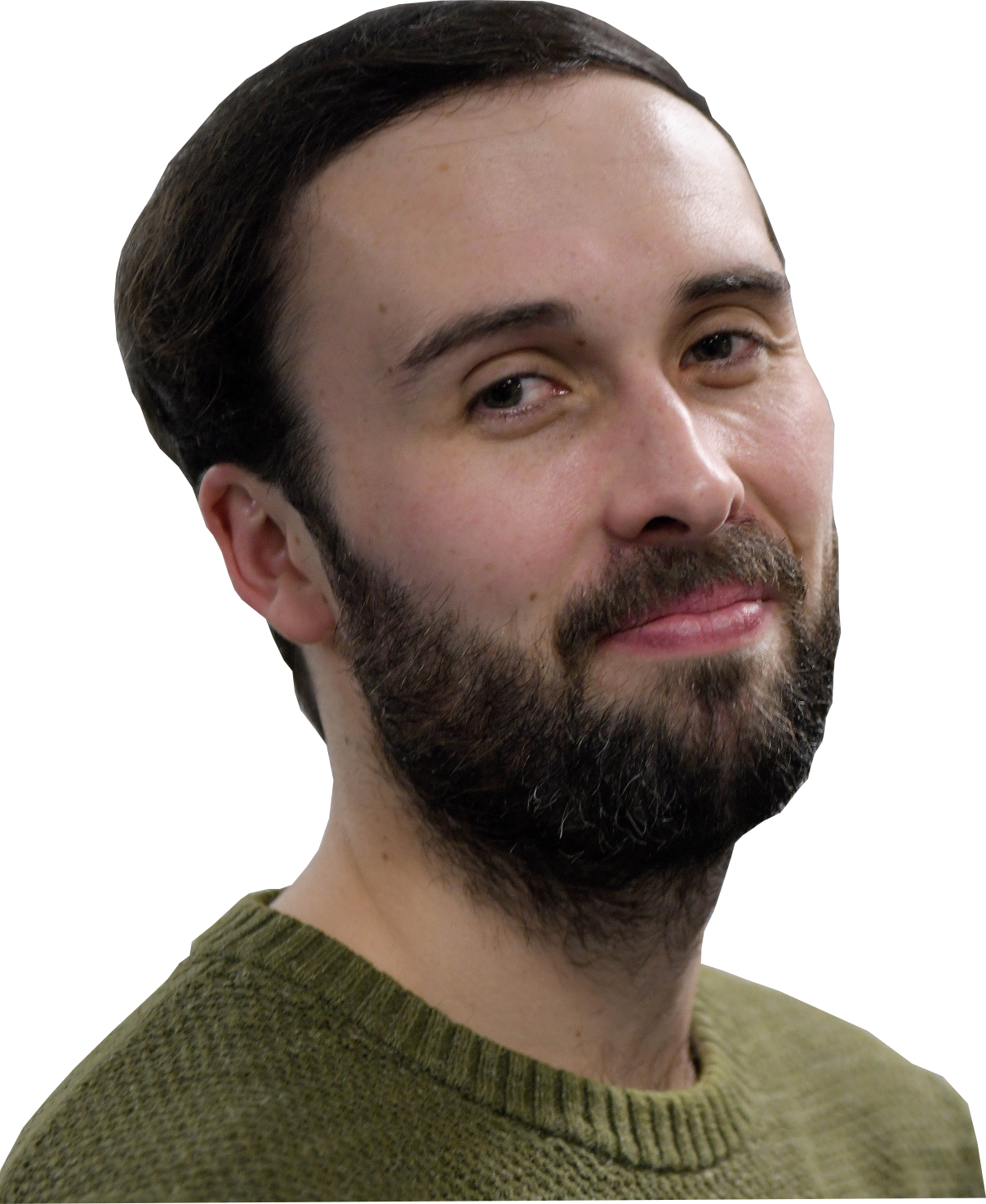 A headshot of Tommy Greene