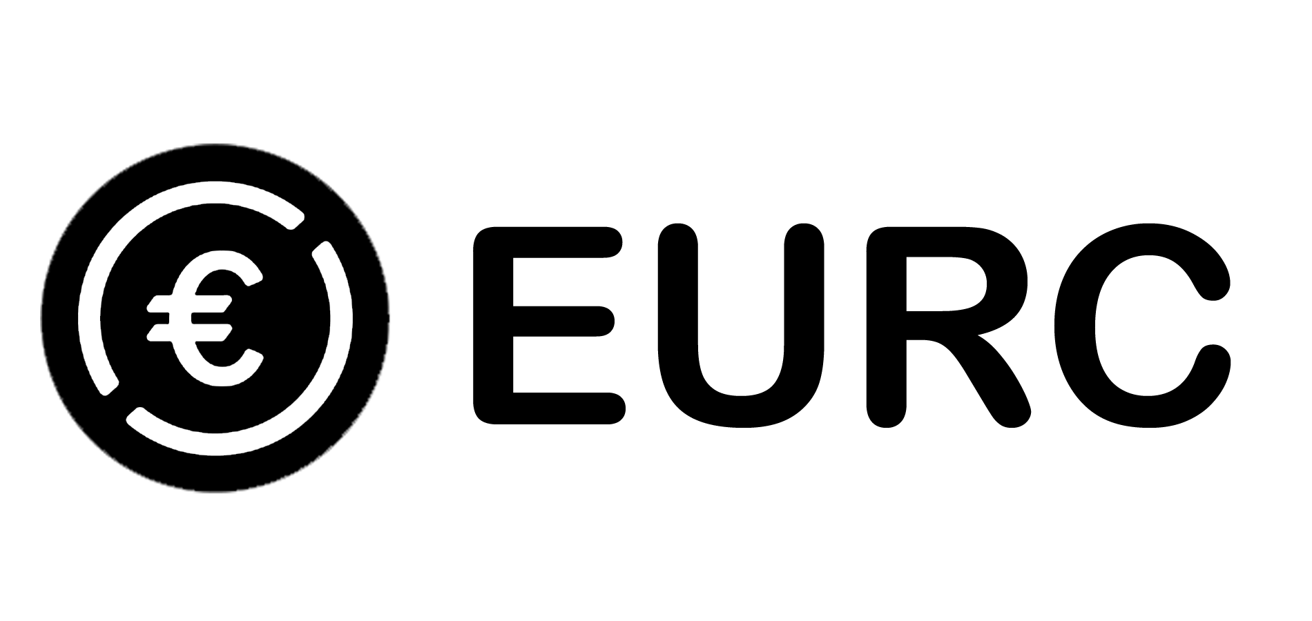Black stylized text displaying the word 'eurc'.