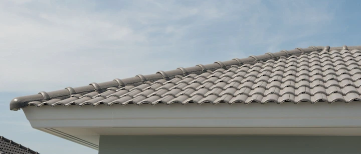 an image of roof tiling