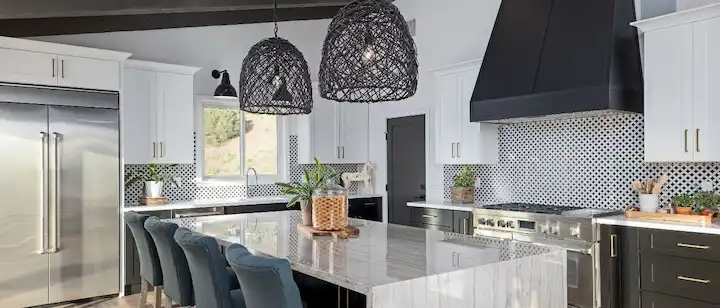 an image of a modern kitchen 