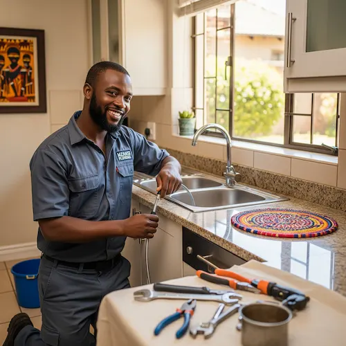 South African Plumber unblocking Drain and sewer 