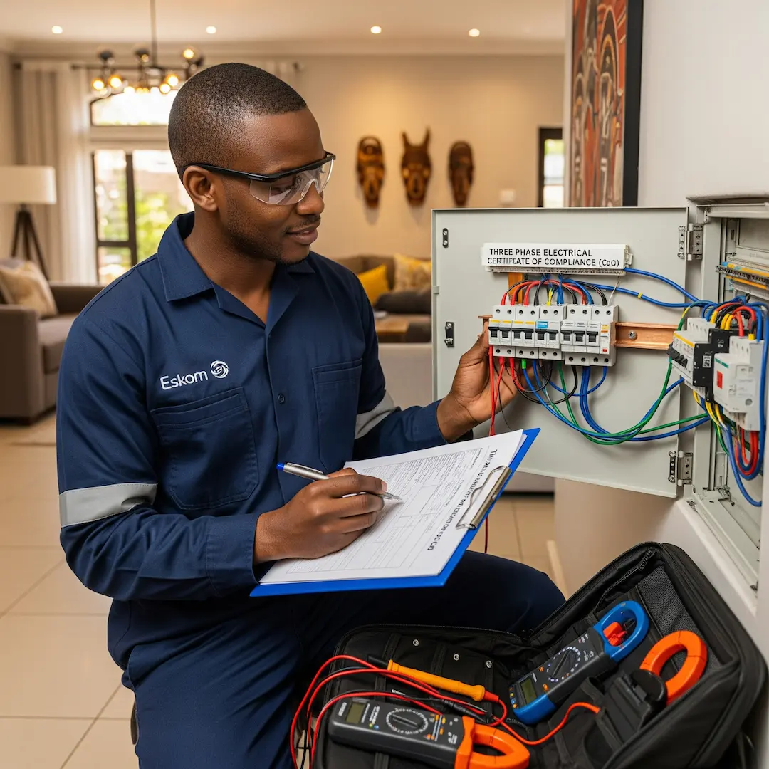 Electrical COC three phase