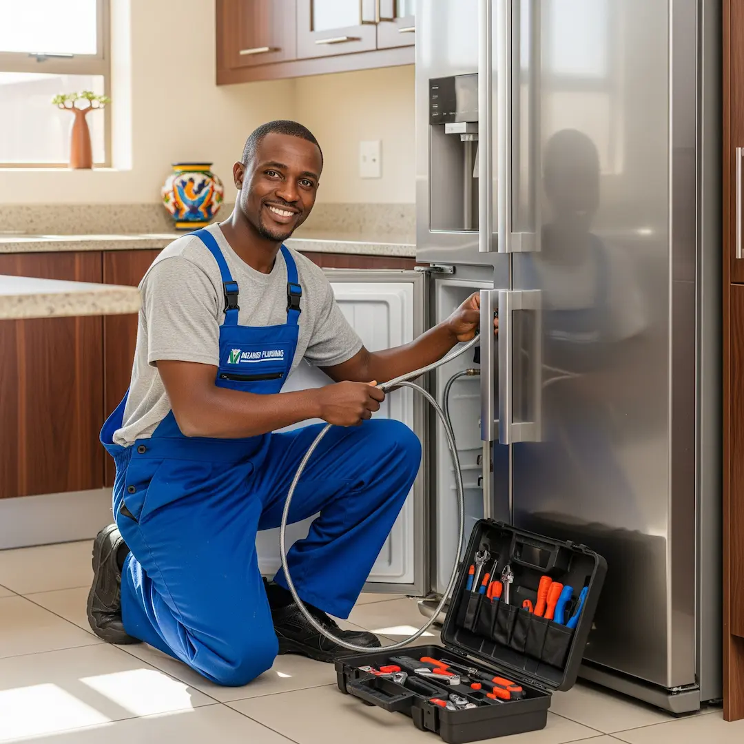 Fridge installation in South Africa
