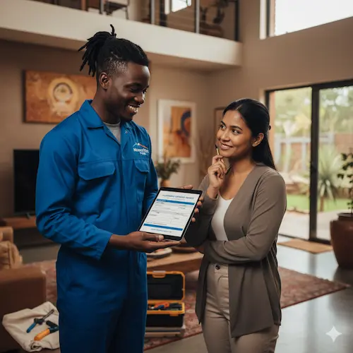 south african plumber